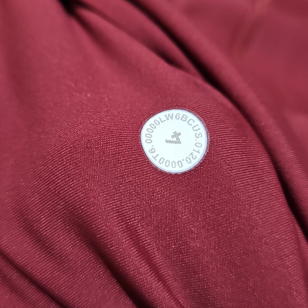 Lululemon Fast and Free Crop II 19" *Non-Reflective Leggings | Size 4 | Chianti - Picture 6 of 10
